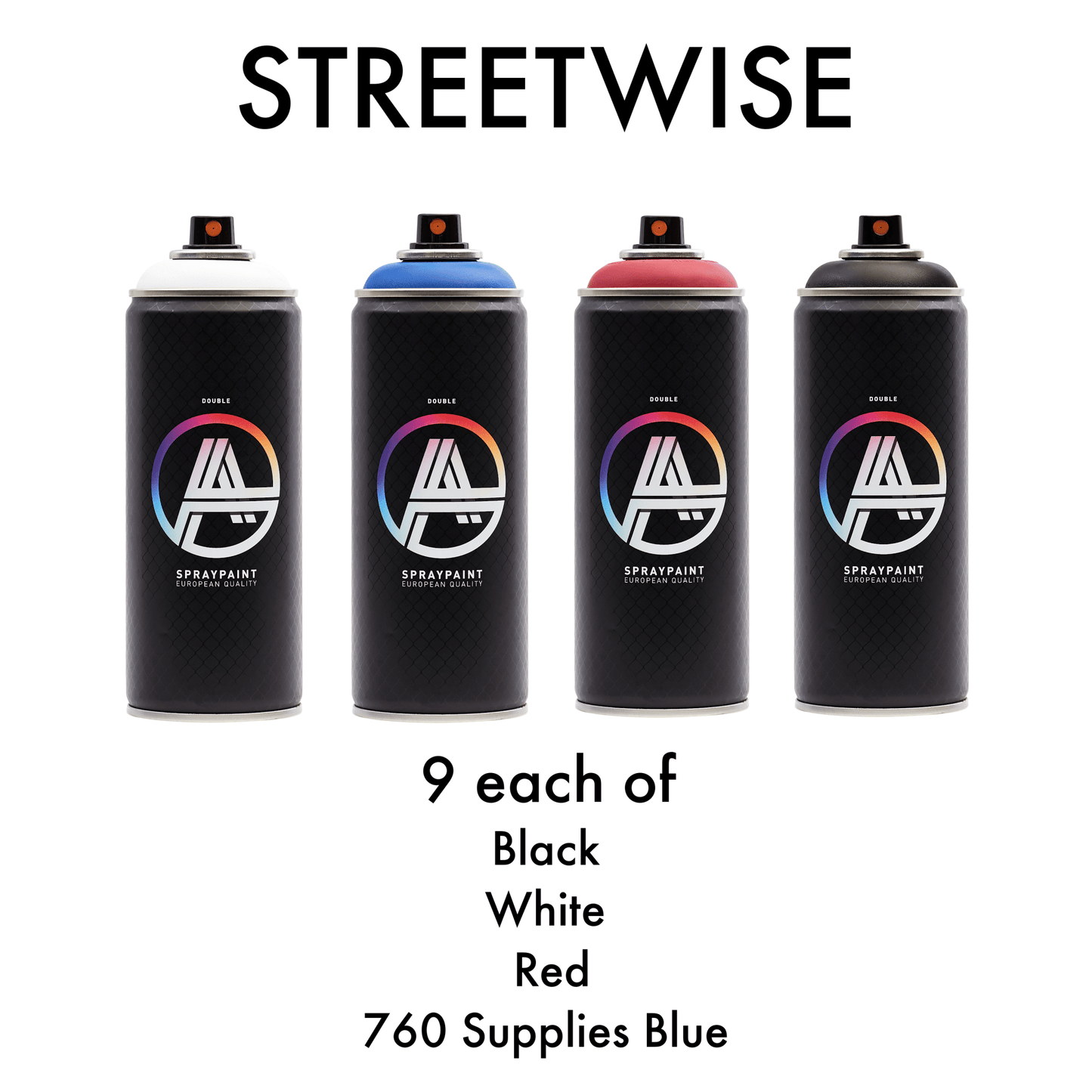STREETWISE 36 Pack with FREE SAME DAY SHIPPING - DA - STREET - 36 - Double A USA