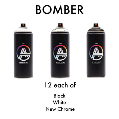 Double A Spray Paint BOMBER 36 Pack